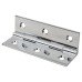 Solid Drawn Butt Cabinet Hinge - 64 x 35 x 1.45mm - Polished Chrome - Pair Solid Drawn Butt Cabinet Hinge - 64 x 35 x 1.45mm - Polished Chrome - Pair