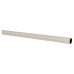 Exel Stair Rod with Plain Finials - 900mm Length - Polished Nickel