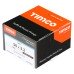 TIMCO Polymer Headed Nails - 50mm Length - White - Pack of 100