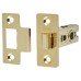 Exel Latch Pack - 76mm Case - 57mm Backset - 2 x Fire Rated Ball Bearing Hinges - Polished Brass