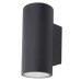 Hampstead 6W LED Outdoor Up & Down Wall Light - IP65 - 3000K Warm White - Anthracite