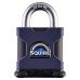 Squire Maximum Security Open Shackle Padlock - 65mm Body - 29 x 29mm Shackle - Blue