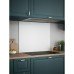 Self Adhesive Glass Kitchen Splashback - 750 x 900mm - Ice White