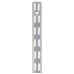 elfa Twin Slot Shelving System - Shelf Wall Upright - 1980mm Length - Platinum