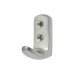 Exel Heavy Duty Single Coat Hook - 45 x 43mm - Satin Chrome Exel Heavy Duty Single Coat Hook - 45 x 43mm - Satin Chrome