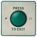 Press to Exit Green Dome Button - IP65 - 89 x 89 x 50mm - Single Pole Press to Exit Green Dome Button - IP65 - 89 x 89 x 50mm - Single Pole