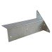 TIMCO Fence Panel Arris Rail Bracket - 225 x 65mm - Galvanised
