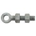 Adjustable Gate Eye - 100mm for 19mm Pin - Galvanised