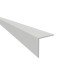Rothley 2500mm Self-Adhesive Plastic Angle - Equal Sided - 15 x 15 x 1mm - White 