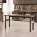 elfa Garage+ Storage Top Track System - Adjustable Workbench - 834-1077mm x 1800 x 620mm - Matt Grey