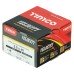 TIMCO Velocity Pozi Countersunk Wood Screws - 5.0 x 40mm - Yellow Zinc - Pack of 200