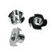 4 Pronged Tee Nut - M8 x 17.5mm - Zinc Plated - Pack of 100