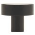 Exel Rye Round Cabinet Knob - 30mm Diameter - Matt Black