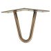 Rothley Hairpin Leg - 2 Pin - 100mm Height - Antique Brass Rothley Hairpin Leg - 2 Pin - 100mm Height - Antique Brass