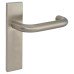 Exel Satin Stainless Steel 19mm Return to Door Latch Door Handle - Square - 170 x 45mm