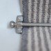 Exel Lines Stair Rod with Round Bulb Finials - 900mm Length - Satin Nickel Exel Lines Stair Rod with Round Bulb Finials - 900mm Length - Satin Nickel