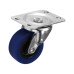 Coldene Low Level Castor - Swivel - 40kg Max Weight - 50mm Diameter - Blue