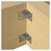 Simpson Strong Tie Light Duty Reinforced Angle Bracket - 62 x 62 x 40mm