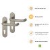 Exel Satin Stainless Steel 19mm Return to Door Euro Lock Door Handle - Radius - 72mm c/c Exel Satin Stainless Steel 19mm Return to Door Euro Lock Door Handle - Radius - 72mm c/c
