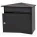 Burg Wachter Mersey Mailbox - 359 x 349 x 206mm - Black