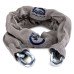 Squire Stronglock Fabric Sleeve Hardened Security Chain - 8 x 1200mm - Grey