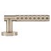 Exel Satin Nickel Honeycomb Door Handles on Round Rose - Cara Range 