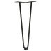 Rothley Hairpin Leg - 2 Pin - 350mm Height - Matt Black Rothley Hairpin Leg - 2 Pin - 350mm Height - Matt Black