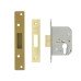 ERA Viscount Euro Profile Deadlock - 64mm Case - 44mm Backset - Polished Brass