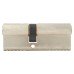 Yale 6 Pin 80mm Euro Double Cylinder - 35 + 45mm - Satin Nickel - Keyed to Differ