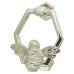 Bumble Bee Hexagonal Door Knocker - 125 x 105mm - Nickel 