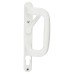 Trojan uPVC Patio Lock Door Handle - Euro - White