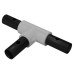 FibreRail Tee Connector - Key Clamp System - 90° - Grey