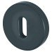Hoppe AR600/26 Nylon Escutcheon - 52mm Diameter - Keyhole - Anthracite Grey - Pair