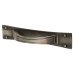 Exel Titan Georgian Cabinet Pull Handle on Backplate - 64mm Centres - Pewter