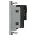 Knightsbridge 5A 1 Gang Unswitched Round Pin Socket - Grey