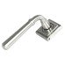 From The Anvil Satin Stainless Steel Door Handles on Square Rose - Newbury Range 