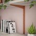 Rothley Twin Slot Shelf Bracket - 220mm Length - Polished Copper