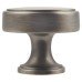 Crofts & Assinder Calgary Round Cabinet Knob - 35mm Diameter - Brushed Iron