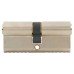 Union 6 Pin 70mm Euro Double Cylinder - 35 + 35mm - Satin Nickel - Keyed to Differ