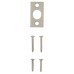 Exel Lever Action Flush Bolt - 200 x 20mm - Satin Stainless Steel