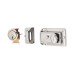 Yale 77 Traditional Nightlatch - 60mm Backset - Polished Chrome Case/Cylinder