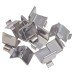 Exel Heavy Duty Flat Bookcase Clip - Chrome Plated - Pack of 10