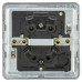 Knightsbridge 20A 1 Gang Flat Plate Double Pole Appliance Switch - Antique Brass