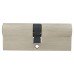 Exel 5 Pin 80mm Euro Double Cylinder - 40 + 40mm - Polished Nickel - Keyed to Differ