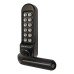 Borg BL5201 External Marine Grade Push Button Code Lock with Intumescent - Black