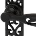 Olde Forge Antique Black Cottage Keyhole Lock Door Handle - 134 x 38mm