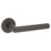 Jigtech Graphite Grey Door Handles on Round Slim Rose - Schema Minim Range 