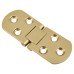 Counter Flap Cabinet Hinge - 80 x 30 x 2.5mm - Polished Brass - Pair Counter Flap Cabinet Hinge - 80 x 30 x 2.5mm - Polished Brass - Pair