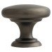 Crofts & Assinder Monmouth Round Cabinet Knob - 38mm Diameter - Brushed Iron