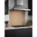 Self Adhesive Glass Kitchen Splashback - 750 x 900mm - Rose Gold Self Adhesive Glass Kitchen Splashback - 750 x 900mm - Rose Gold